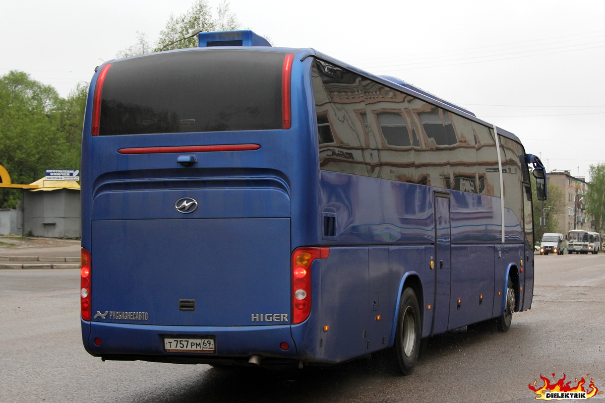 Tver region, Higer KLQ6129Q # Т 757 РМ 69