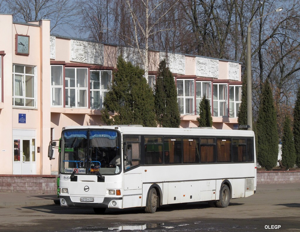 Smolensk region, LiAZ-5256.34 (GolAZ) # В 012 НС 67