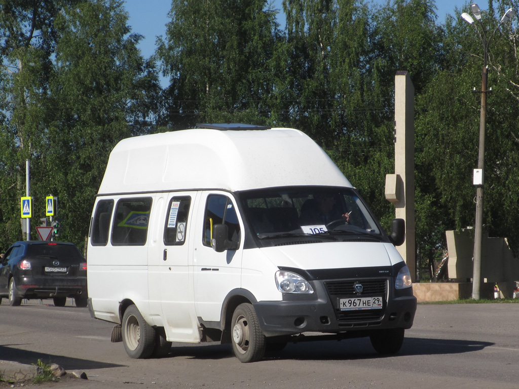 Arkhangelsk region, Luidor-225000 (GAZ-322133) # К 967 НЕ 29