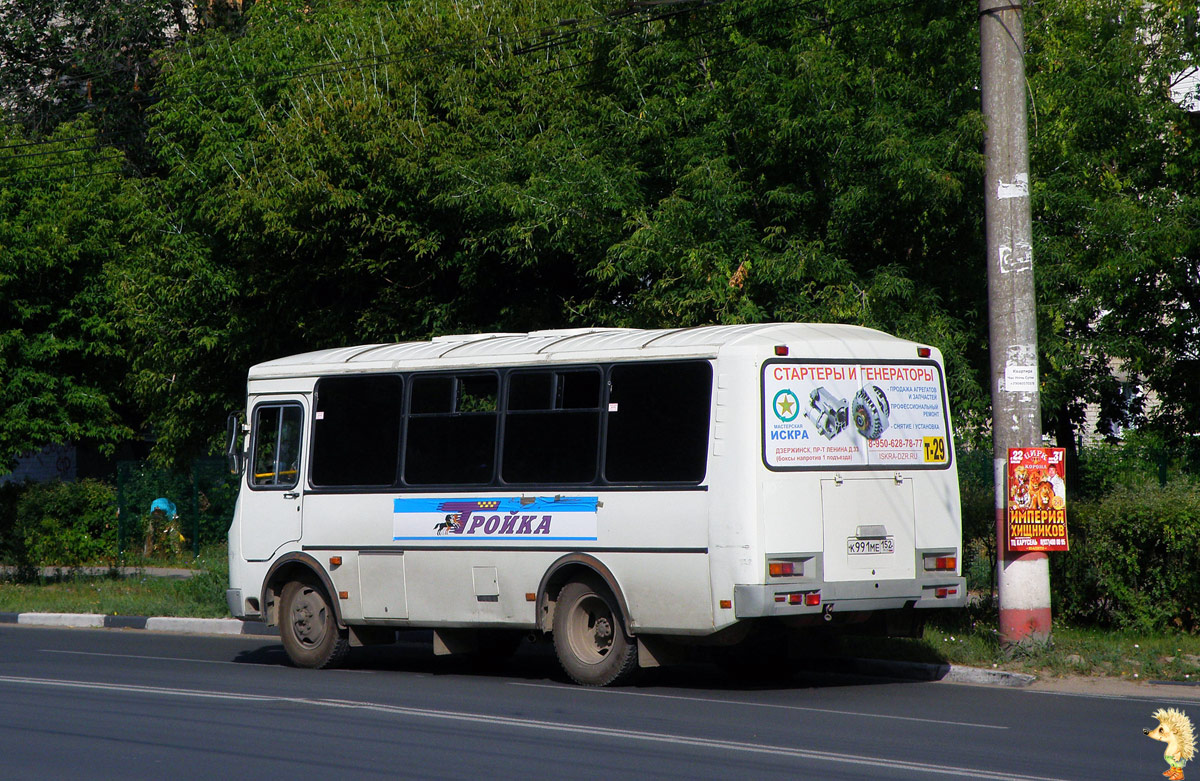 Nizhegorodskaya region, PAZ-32054 # К 991 МЕ 152