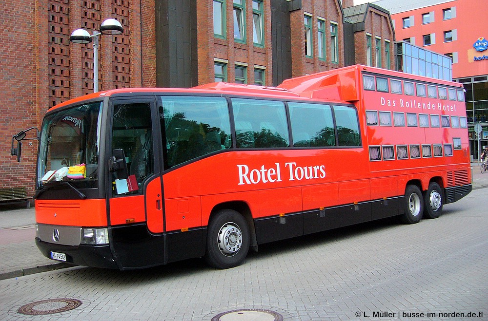 Германия, Mercedes-Benz O404 "Rotel Tours" № PA-PA 568.