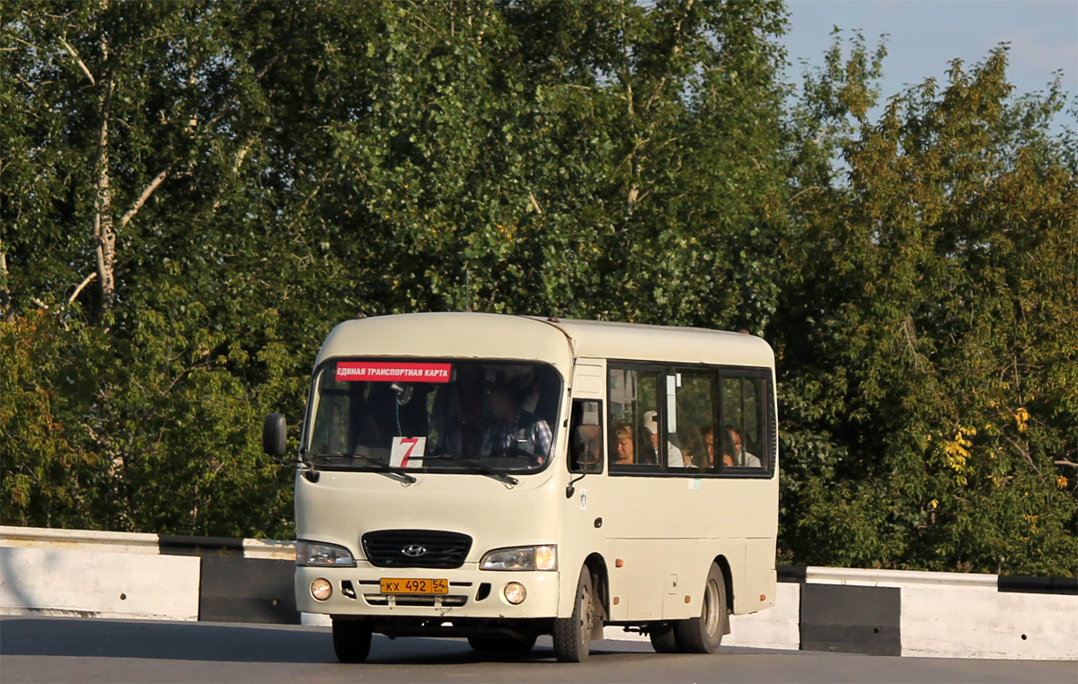 Novosibirsk region, Hyundai County SWB (All TagAZ buses) # 3105