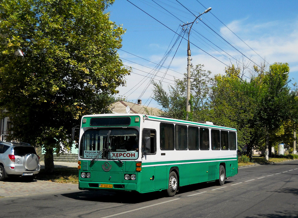 Herson region, Scania CR112 (LTD «Poltava-Automash») # BT 2403 AA