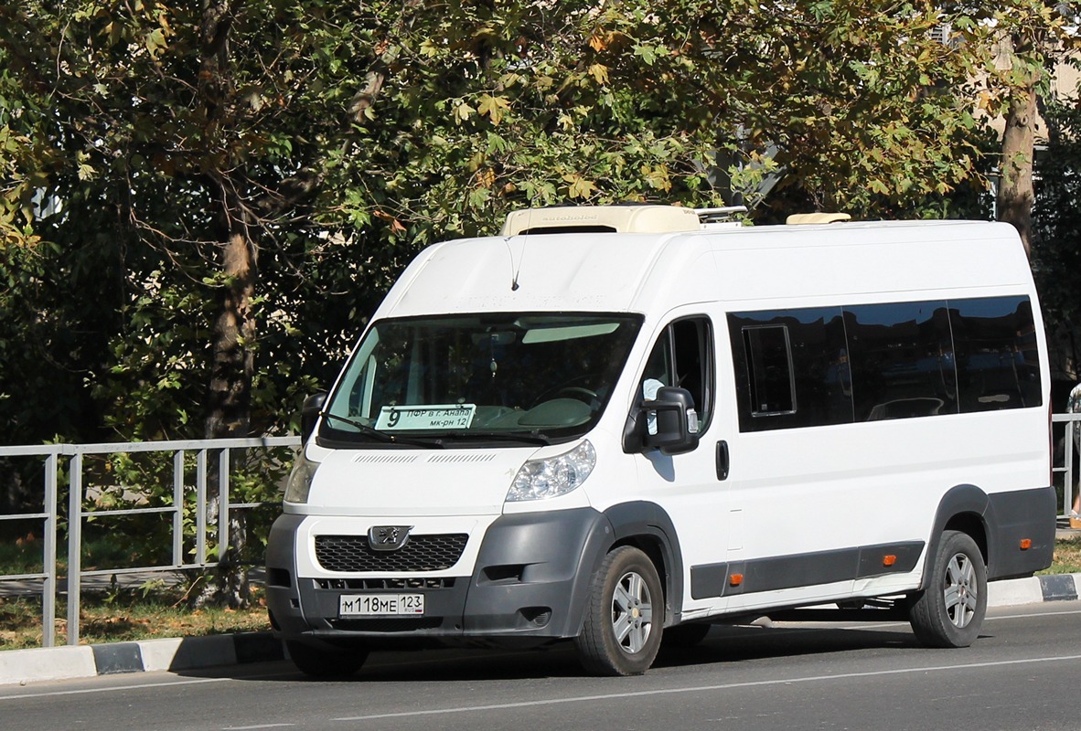 Krasnodar region, IRITO Boxer L4H2 (Z8P) # М 118 МЕ 123