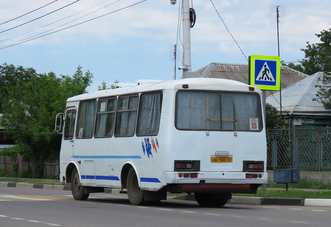 Krasnodar region, PAZ-32054 # АВ 100 23