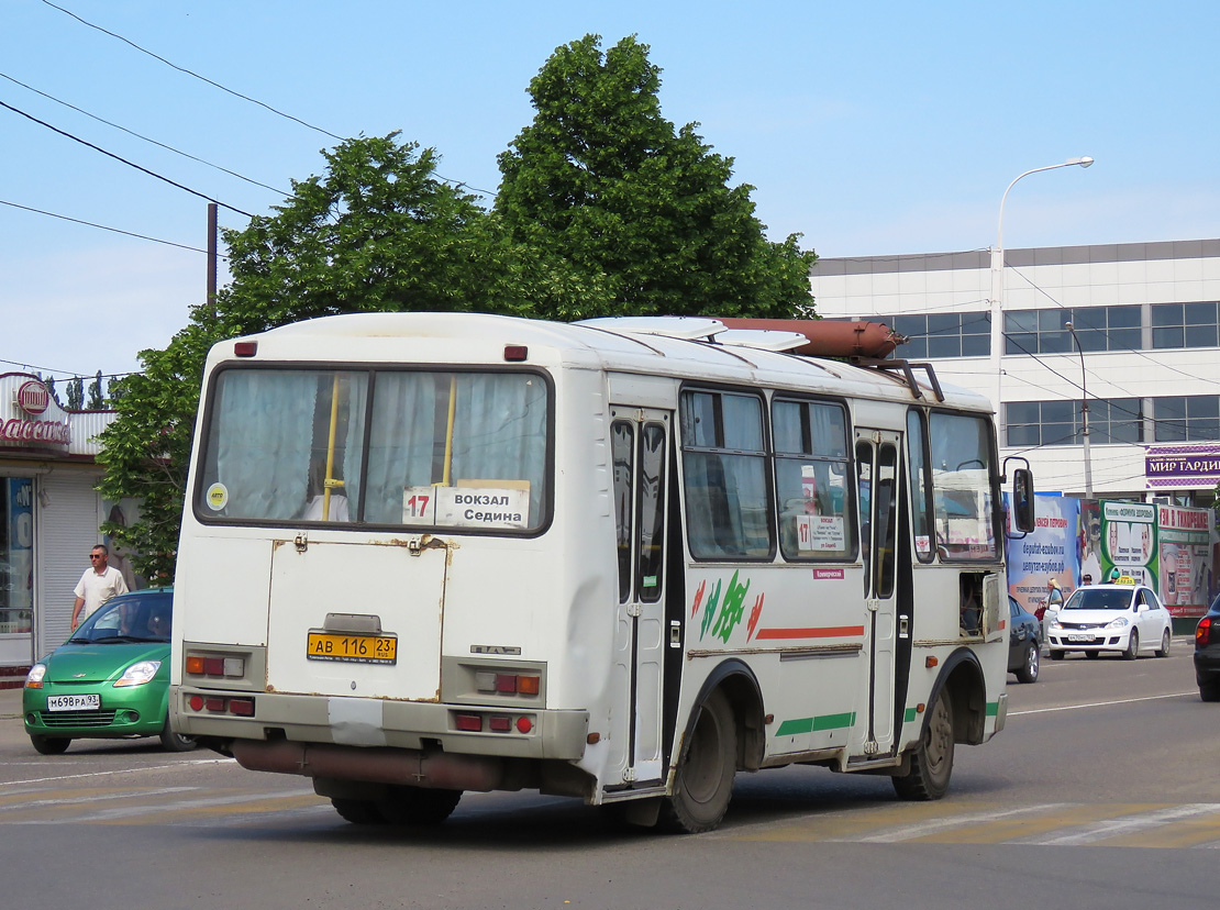 Krasnodar region, PAZ-32054 # АВ 116 23