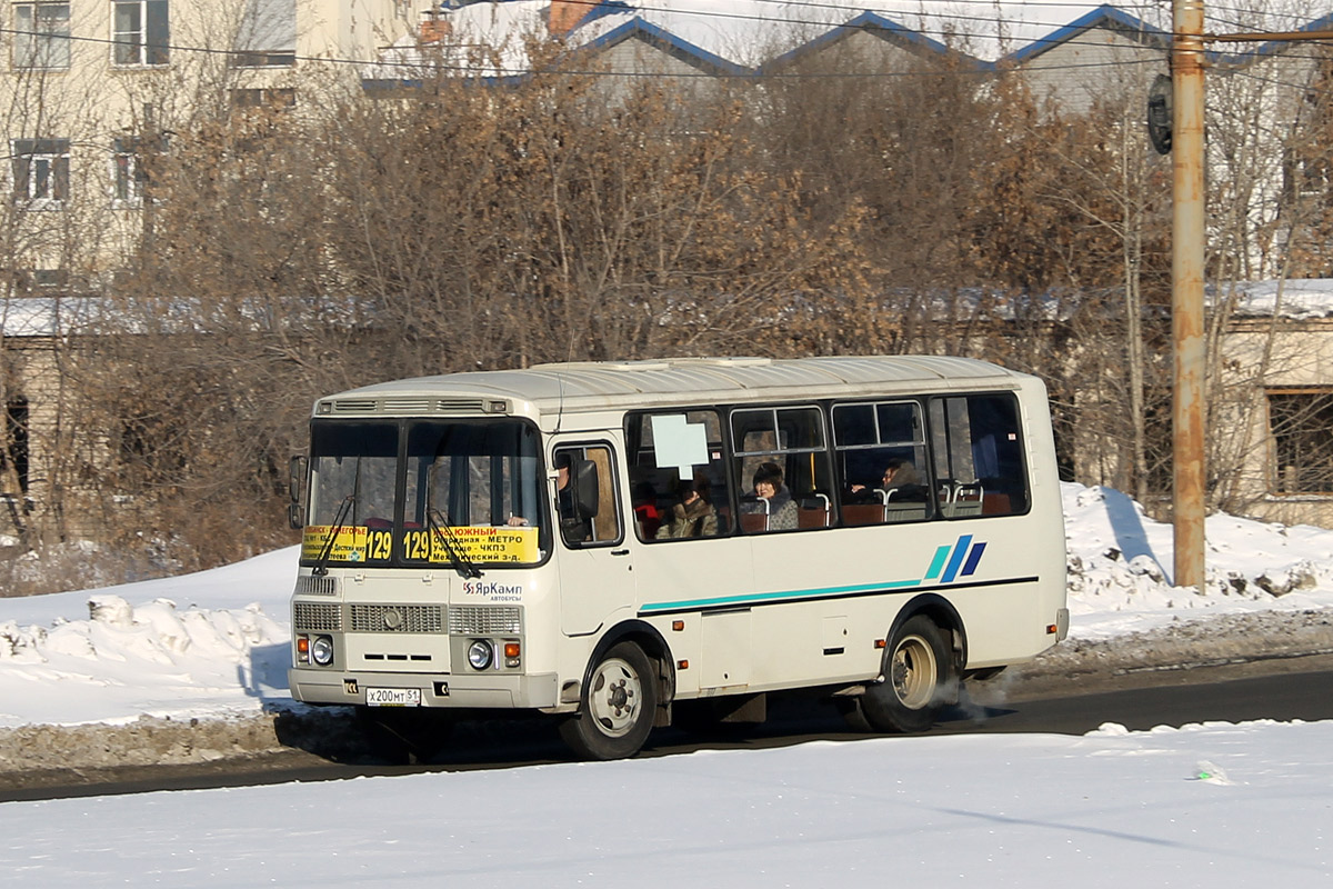 Chelyabinsk region, PAZ-32053 (30, E0, C0, B0) # Х 200 МТ 51