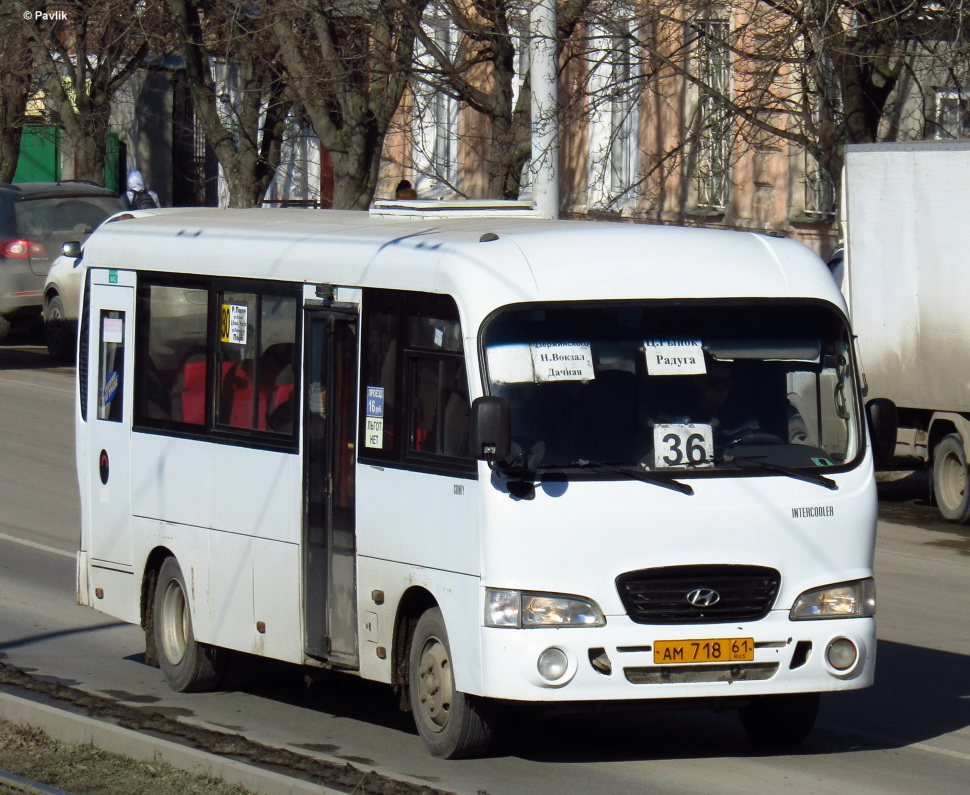 Rostov region, Hyundai County LWB C11 (TagAZ) # АМ 718 61