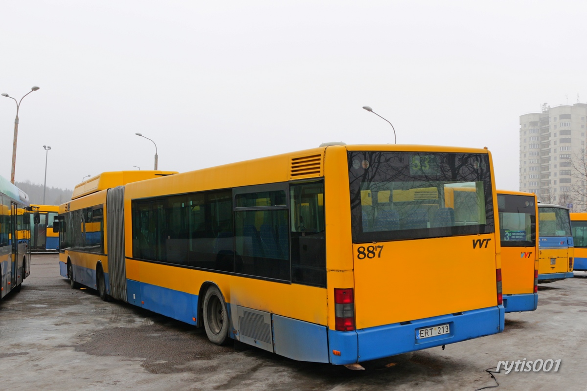 Lithuania, MAN A23 NG313 CNG # 887