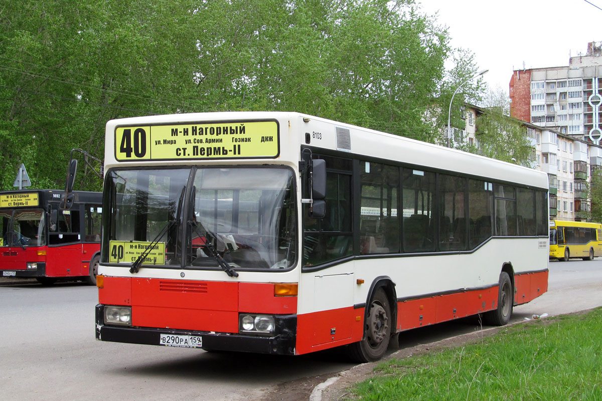 Perm region, Mercedes-Benz O405N2 # В 290 РА 159