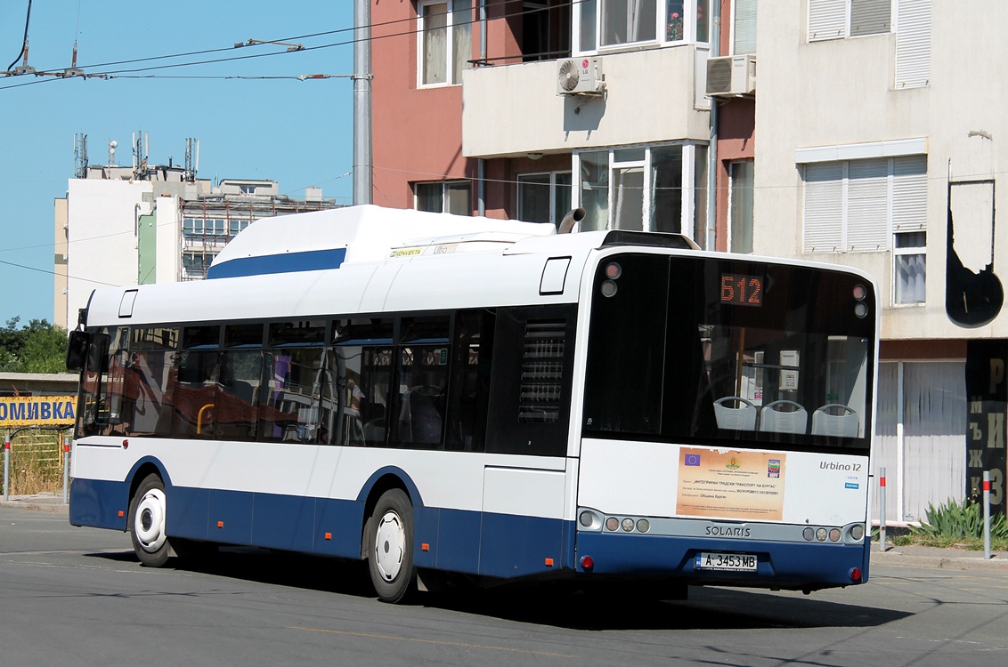 Bulgaria, Solaris Urbino III 12 CNG # А 3453 МВ