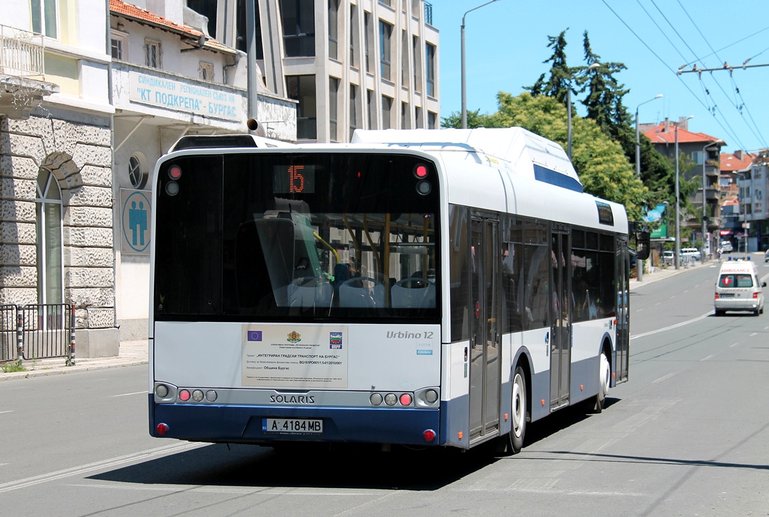 Bulgaria, Solaris Urbino III 12 CNG # А 4184 МВ