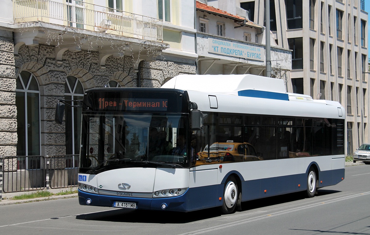 Bulgaria, Solaris Urbino III 12 CNG # А 4181 МВ
