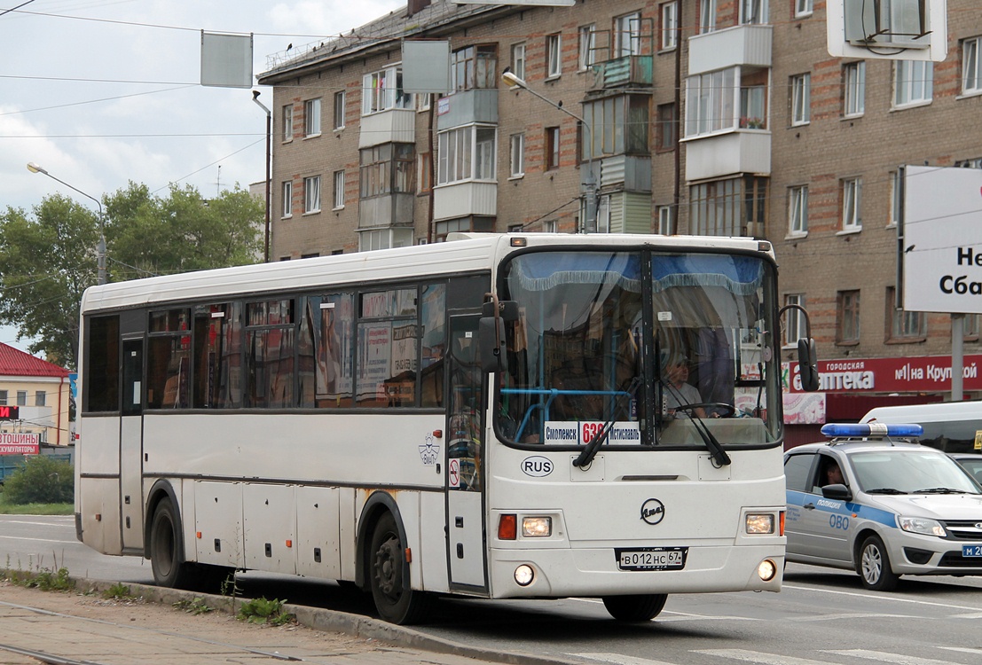 Smolensk region, LiAZ-5256.34 (GolAZ) # В 012 НС 67