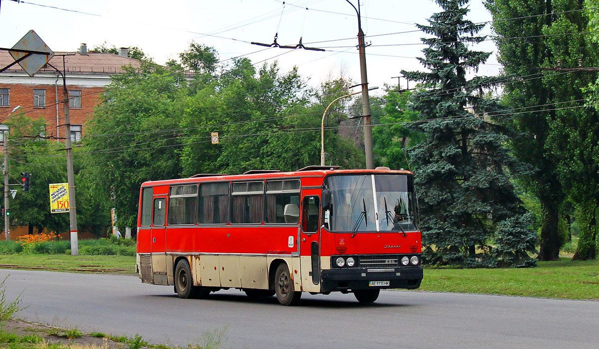 Dnepropetrovsk region, Ikarus 256.74 # AE 9115 HK