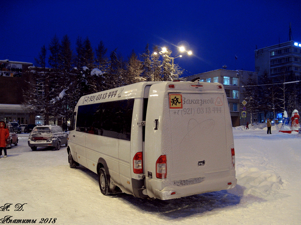 Murmansk region, Luidor-223206 (MB Sprinter Classic) # С 430 МХ 51