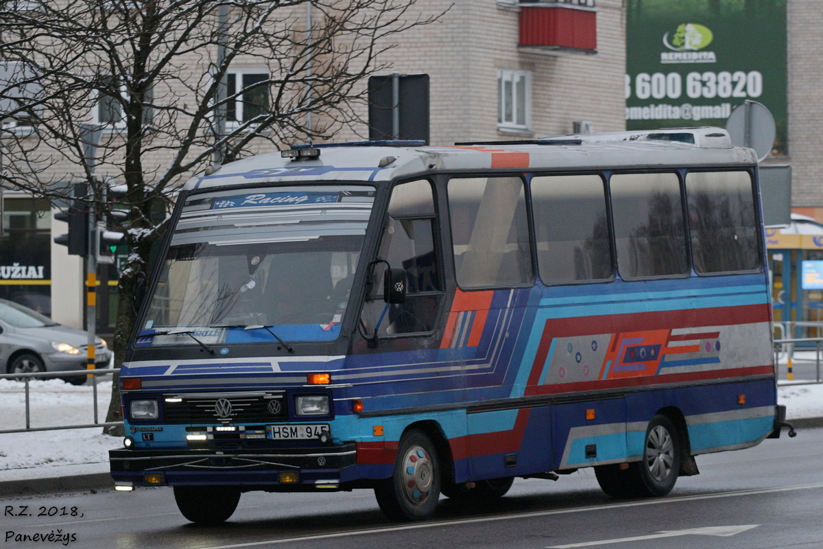 Lithuania, Ikarus 521 (Volkswagen LT) # HSM 945