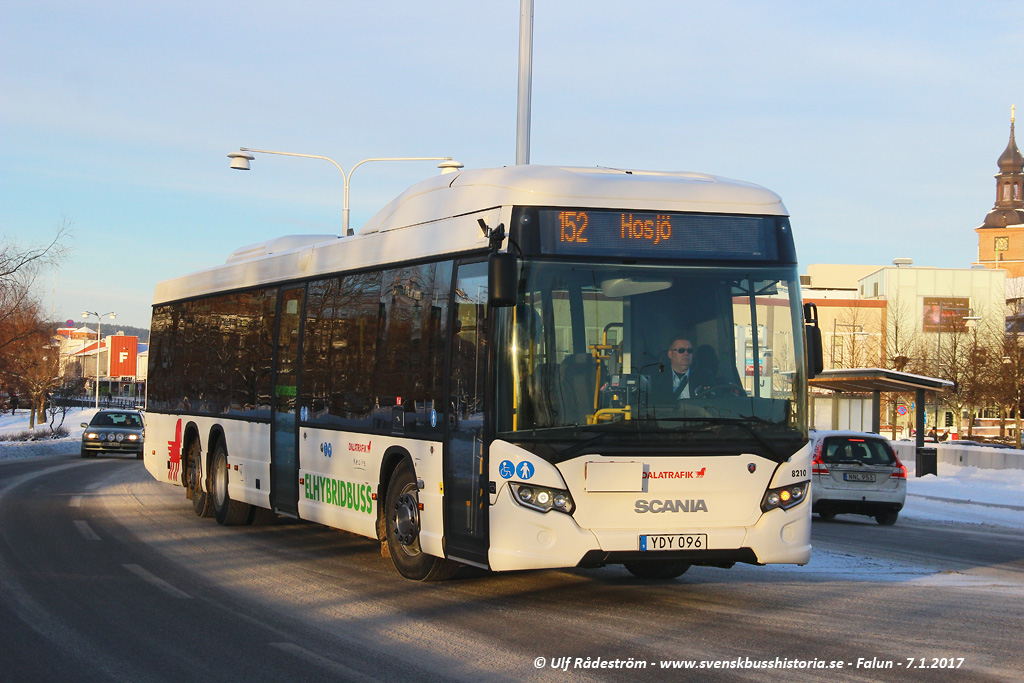 Sweden, Scania Citywide LE Hybrid # 8210