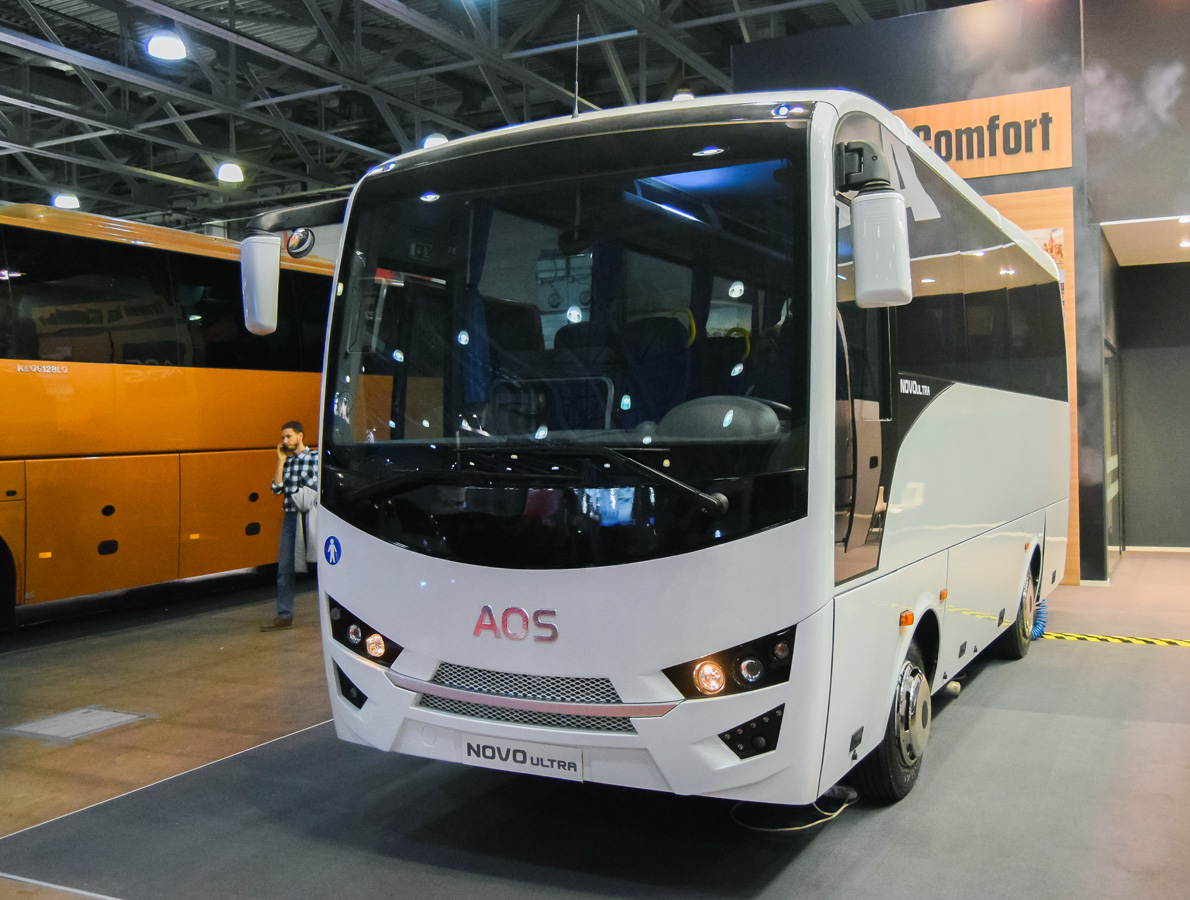 Moscow, Anadolu Isuzu Novo Ultra # AOS-085; Moscow region — International coach&bus show "Busworld 2018"