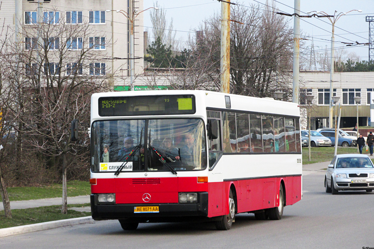 Dnepropetrovsk region, Mercedes-Benz O405 # AE 8071 AA