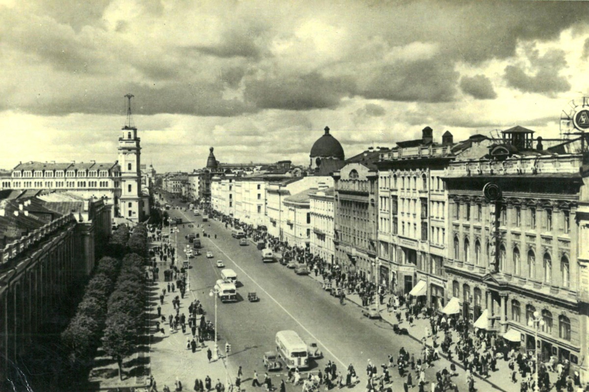 Невский проспект 1940 год