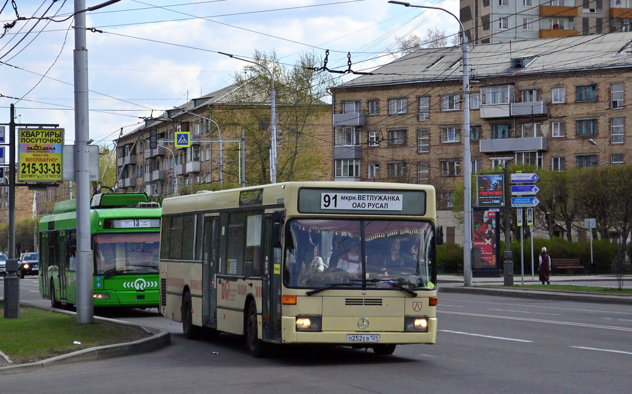Krasnoyarsk region, Mercedes-Benz O405N2 # О 252 ЕВ 124
