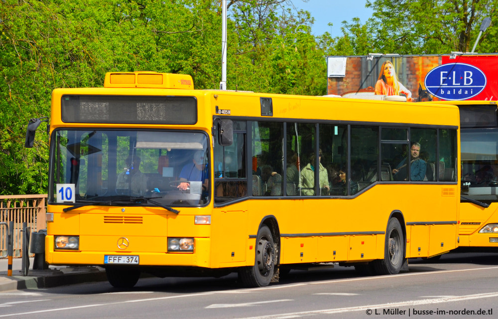 Lithuania, Mercedes-Benz O405N2 # 2184