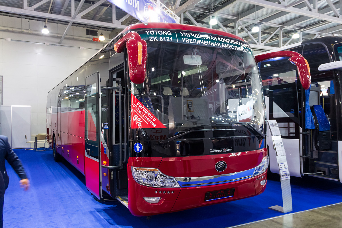 Moscow, Yutong ZK6121HQ # Yutong ZK6121HQ; Moscow region — International exhibition Comtrans 2019