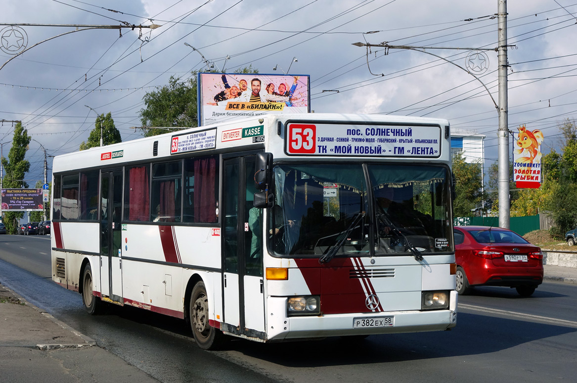 Saratov region, Mercedes-Benz O405 # Р 382 ЕХ 58