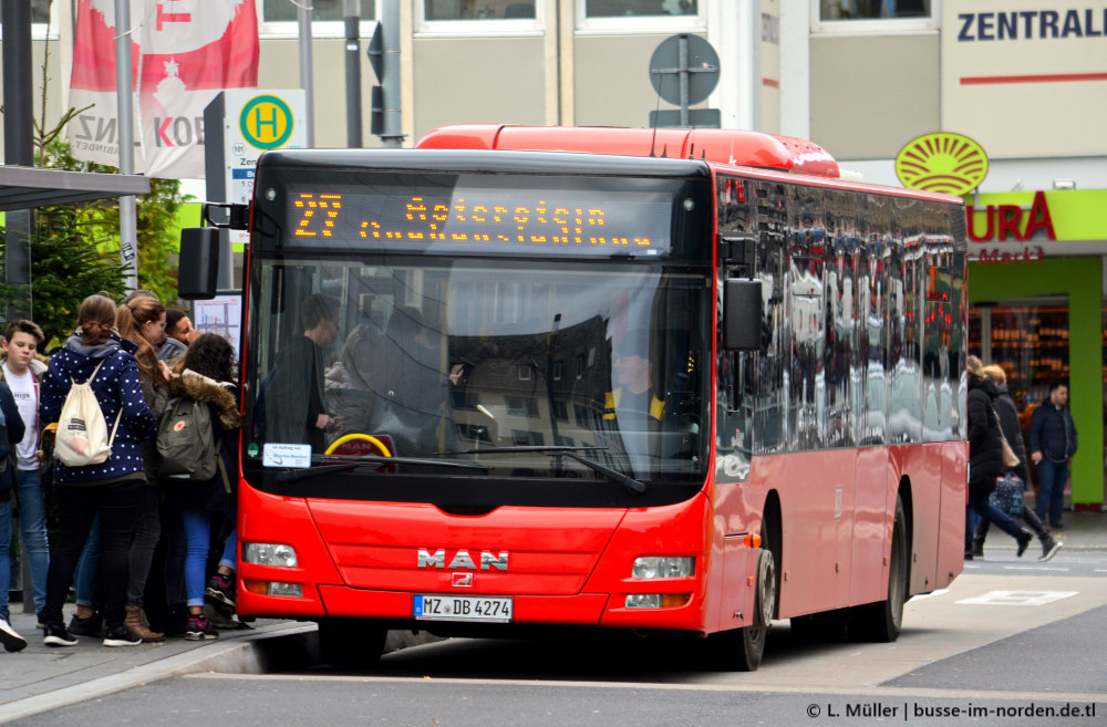 Germany, MAN A20 Lion's City Ü NÜ323 # MZ-DB 4274