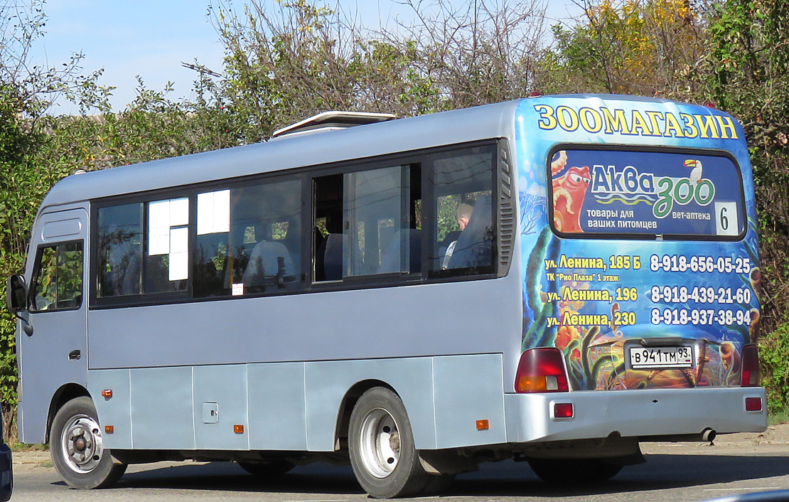 Krasnodar region, Hyundai County LWB (TagAZ) # В 941 ТМ 93