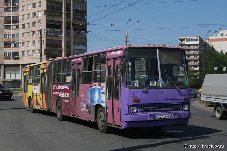 Saint Petersburg, Ikarus 280.33O # 2126