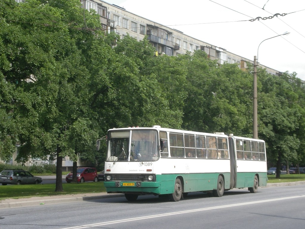 Saint Petersburg, Ikarus 280.33O # 1389