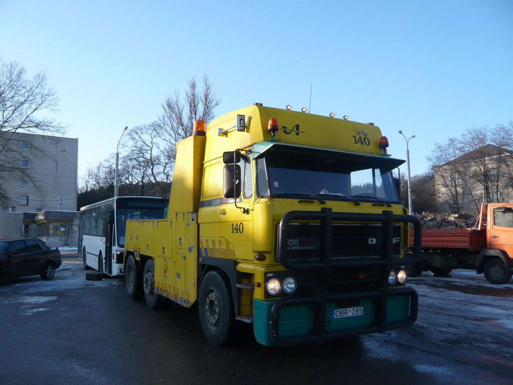 Lithuania — Broken down buses and service vehicle