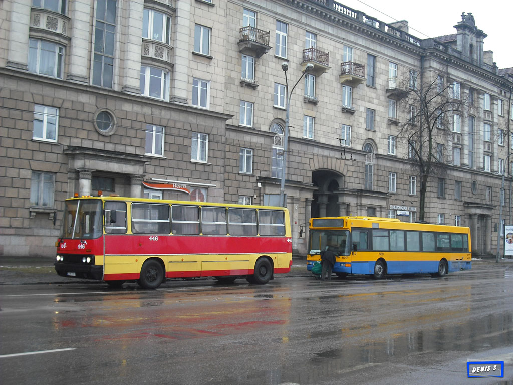 Lithuania, Ikarus 260 (280) # 446; Lithuania, Säffle 5000 # 829; Lithuania — Broken down buses and service vehicle