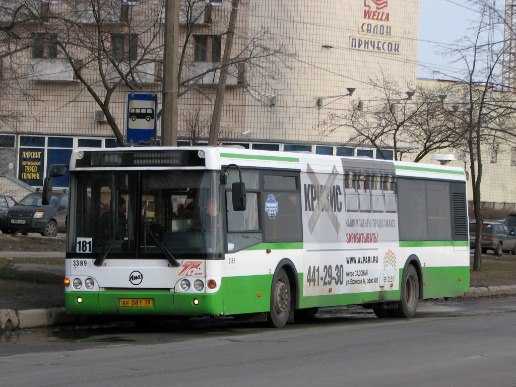 Saint Petersburg, LiAZ-5292.20 # 3389