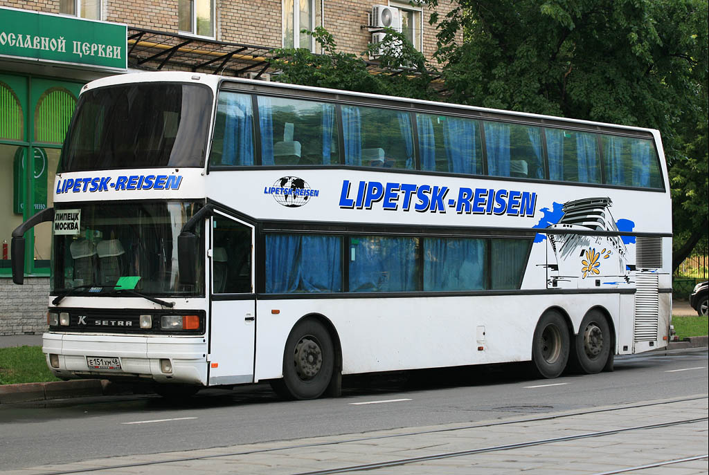 Lipetsk region, Setra S228DT # Е 151 ХМ 48