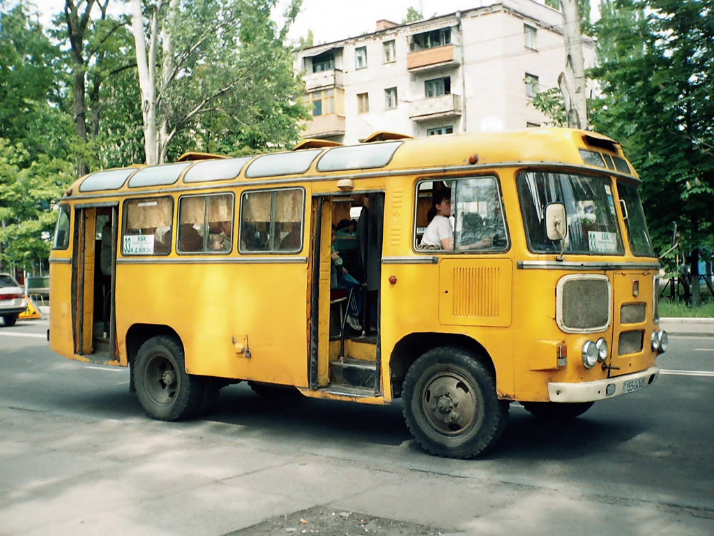 Старое маршрутное такси