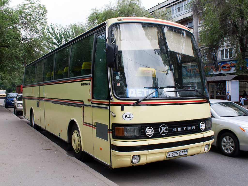 Setra s215 салон