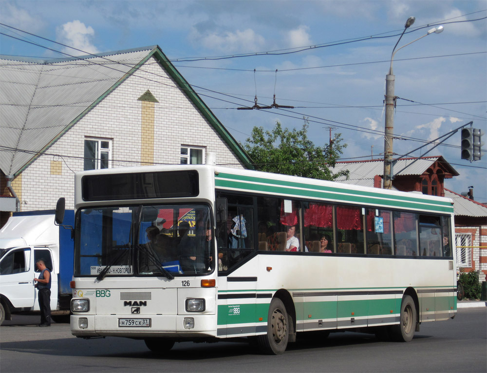 Ivanovo region, MAN 888 SÜ272 # Н 759 СХ 37