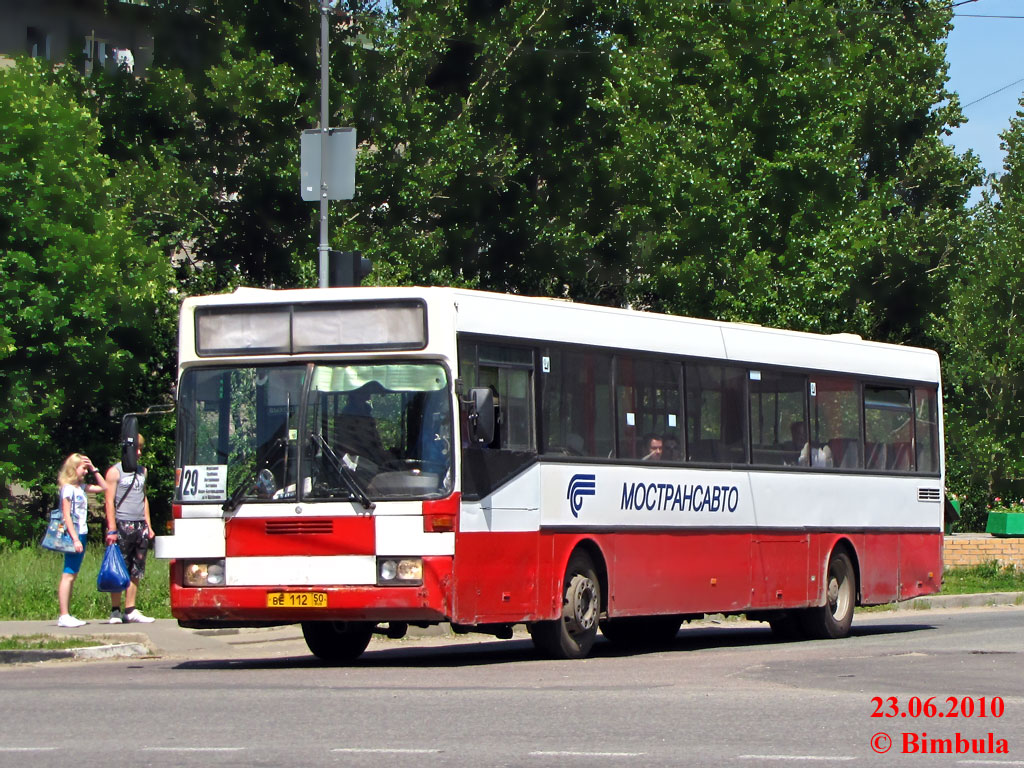 Moscow region, Mercedes-Benz O405 # ВЕ 112 50