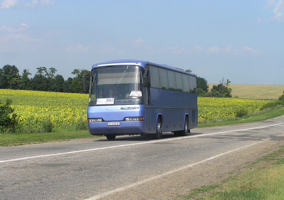 Odessa region, Neoplan N316SHD Transliner (Solaris) # BH 6528 BE