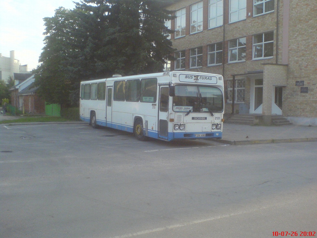 Lithuania, Scania CN112CL # 2131