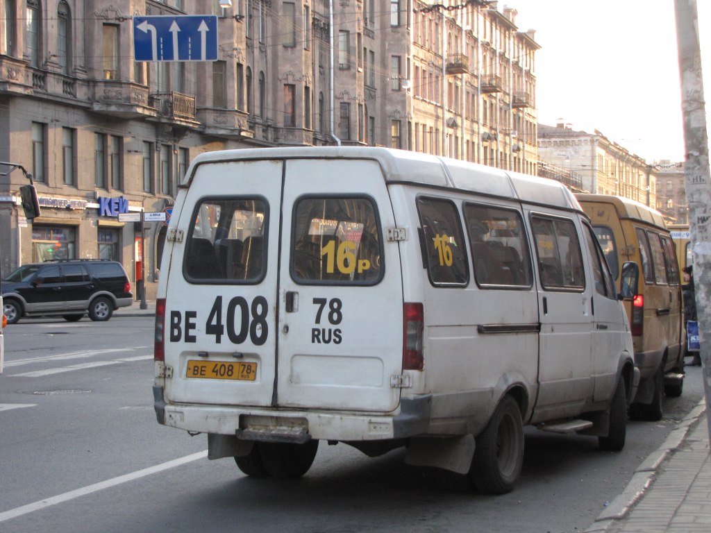 Saint Petersburg, GAZ-322132 (XTH, X96) # ВЕ 408 78