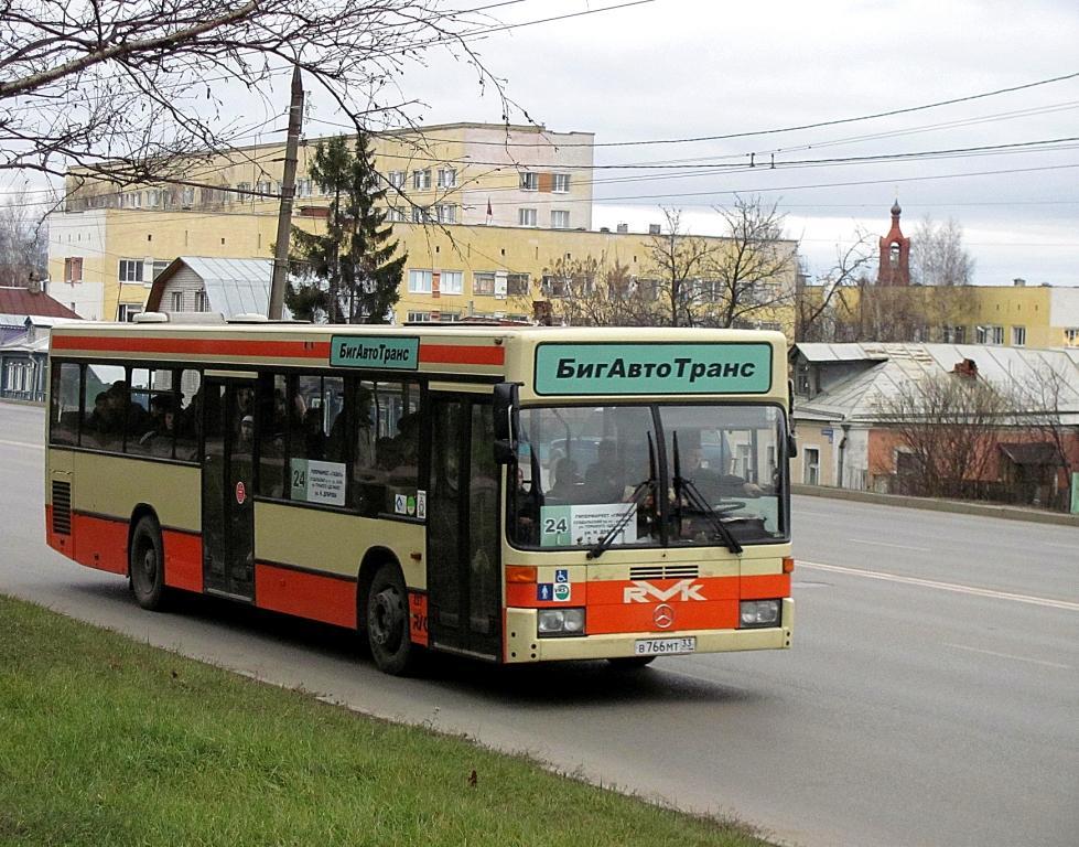 Vladimir region, Mercedes-Benz O405N2 # В 766 МТ 33