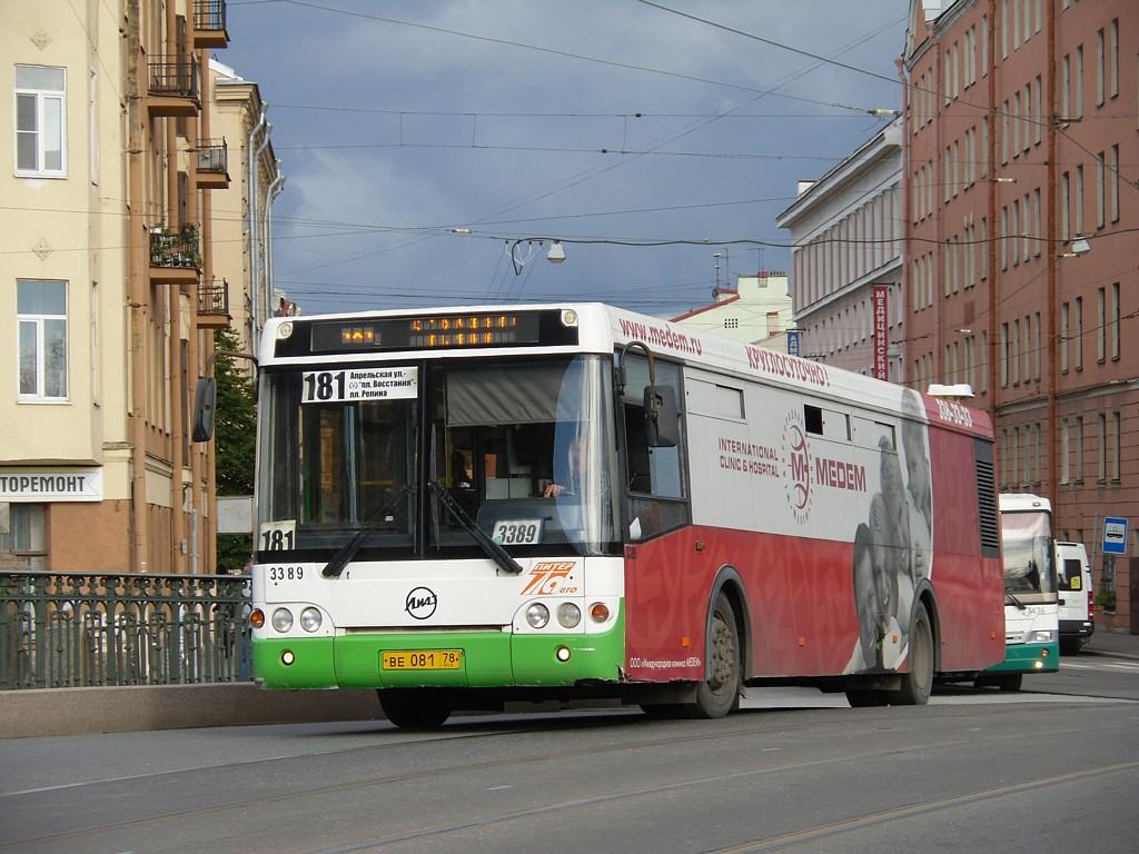 Saint Petersburg, LiAZ-5292.20 # 3389