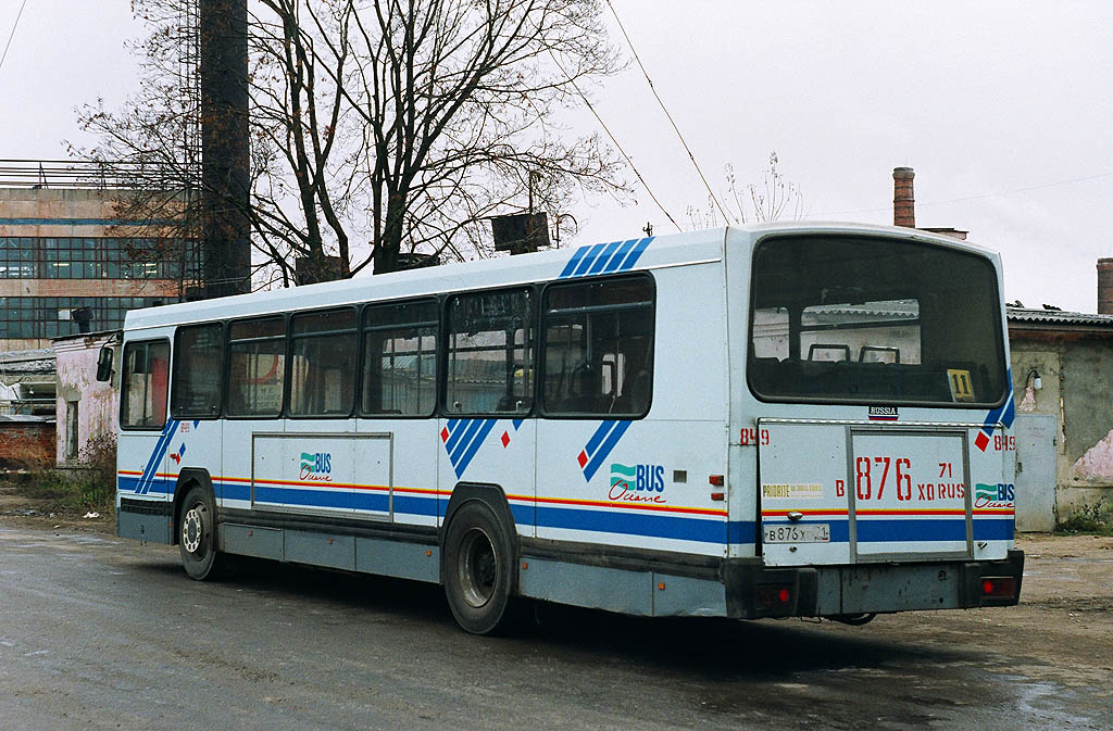 849 автобус маршрут. Renault PR100.2. Автобус 849. Автобусы Рено Тула. Автобус Рено Тула 2004.