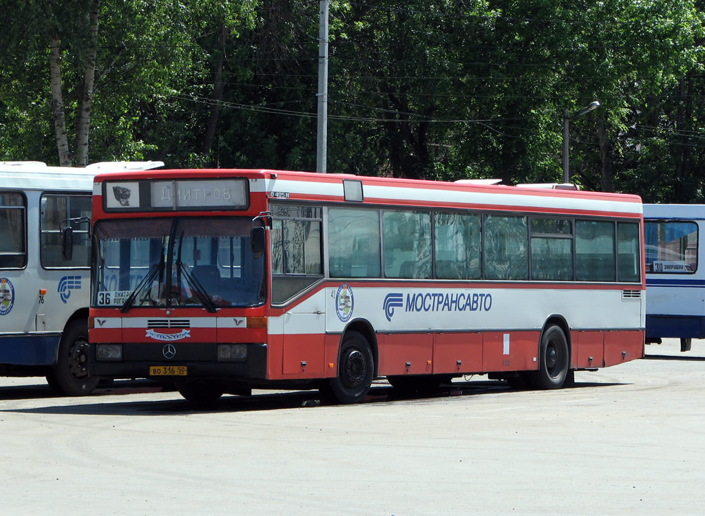 Moscow region, Mercedes-Benz O405N # 81001