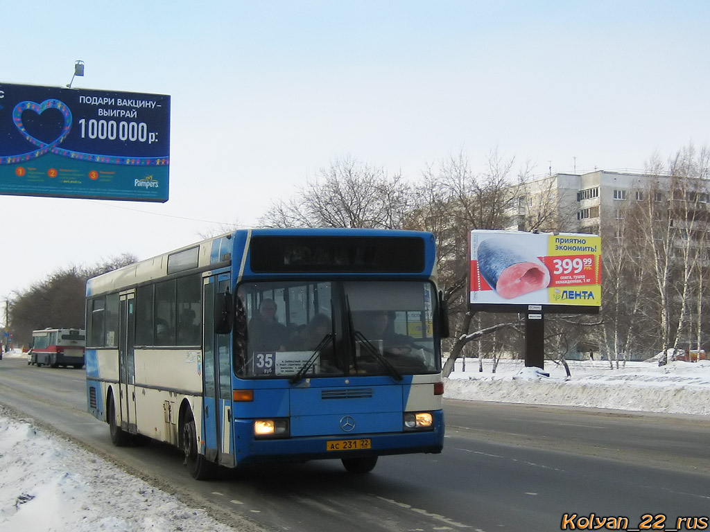 Altayskiy kray, Mercedes-Benz O405 # АС 231 22