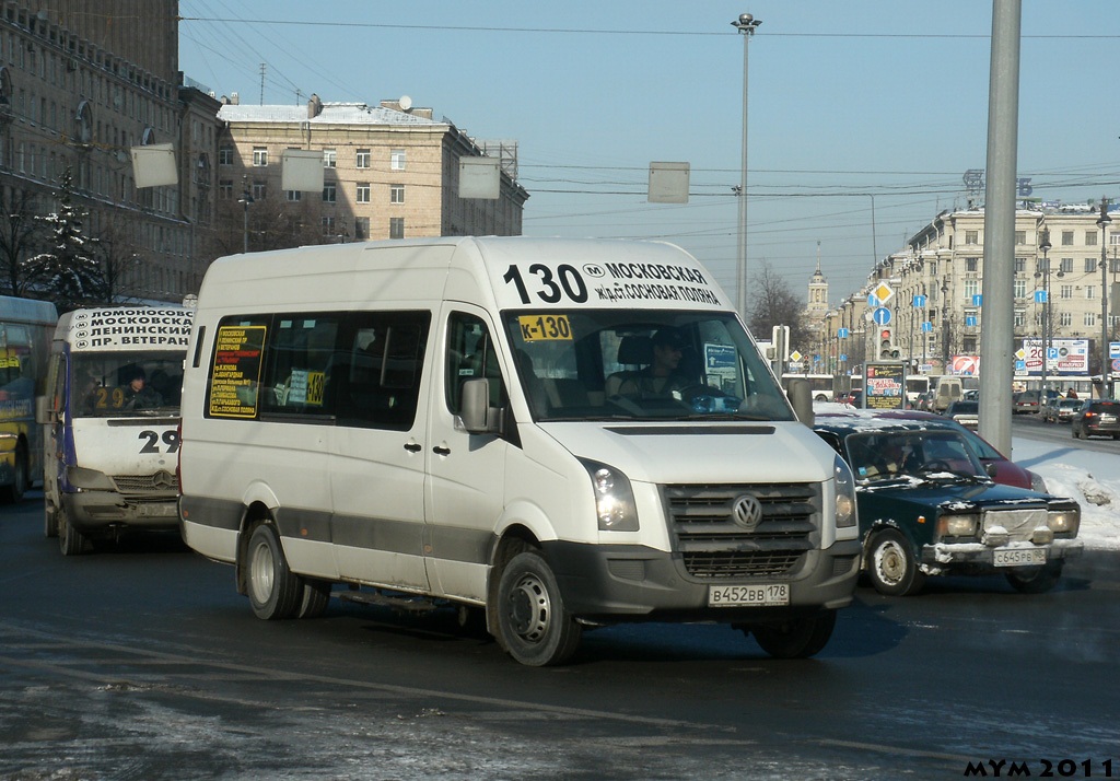 Saint Petersburg, BTD-2219 (Volkswagen Crafter) # В 452 ВВ 178